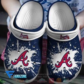 Atlanta Braves Mlb Sport Crocs Clogs Crocband Shoes | Favorety UK