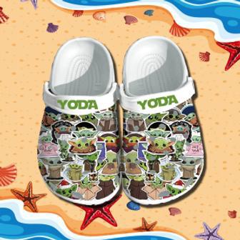 Baby Yoda Crocs Clog Shoes | Favorety UK