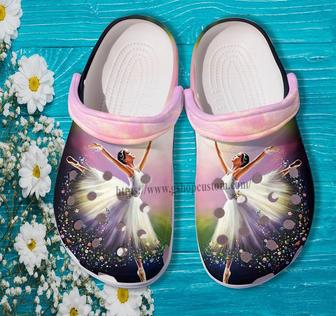 Ballet Black Queen Shoes Gift Daughter Girl- Ballet Girl Shoes Croc Clogs Birthday Gift - Monsterry CA