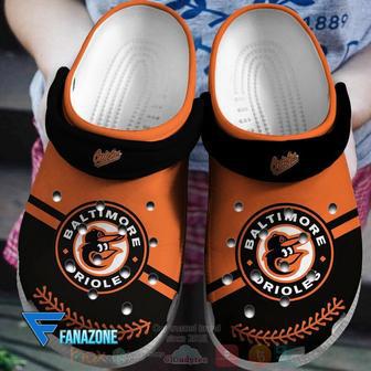 Baltimore Orioles Black-Orange Mlb Sport Crocs Clogs Crocband Shoes | Favorety AU