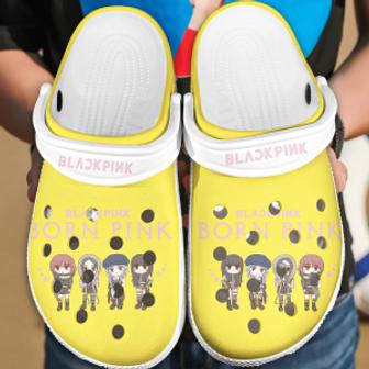 Band Shoes A87-16 Blink Crocs Crocband Clogs Shoes For Men Women - Monsterry