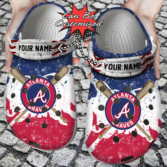 Baseball Abraves Personalized Watercolor New Clog Shoes - Monsterry