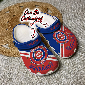 Baseball Ccub Personalized Baseball Logo Team Clog Shoes - Monsterry
