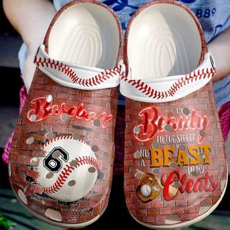 Baseball Personalized Beauty In The Street Classic Clogs Shoes - Monsterry