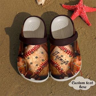 Baseball Personalized Retro Classic Clogs Shoes - Monsterry UK