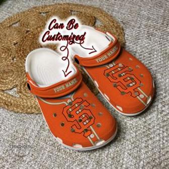 Baseball Personalized Sf Giants Baseball Jersey Style Clog Shoes | Favorety DE