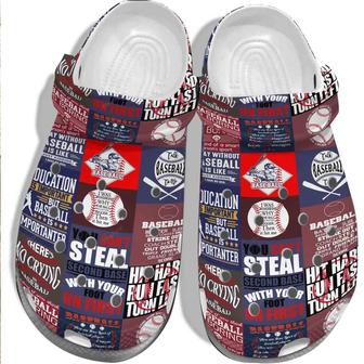 Baseball Stickers Motivation Shoes Clogs Gifts For Baseball Son Daughter Shoes Clogs - Monsterry UK