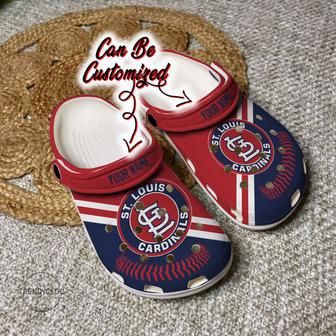 Baseball Stl Cardinals Personalized Baseball Logo Team Clog Shoes | Favorety