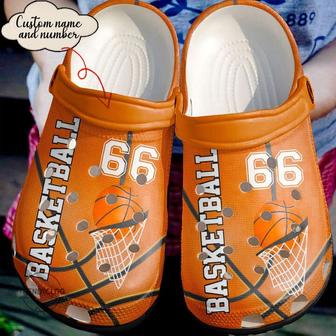 Basketball Basketball Personalized Love Mix Color Clog Shoes - Monsterry