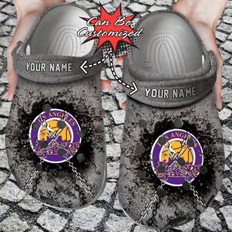Basketball Los Angeles Personalized Clog Shoes - Monsterry AU