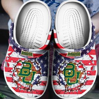 Baylor Bears Flag Clog Shoes | Favorety UK