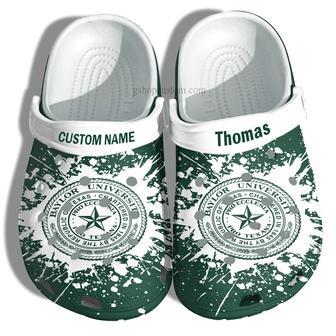 Baylor University Graduation Gifts Croc Shoes Customize- Admission Gift Shoes | Favorety CA