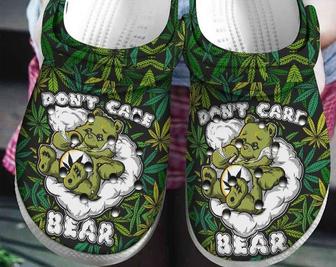 Bear Weed Dont Care Crocband Clogs - Monsterry CA