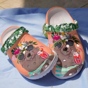 Bear Wine Shoes - Happy Summer 2022 Clog Gift For Men Women - Monsterry DE