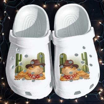 Bearded Dragons Shoes Clogs - Pets Bearded Dragons Cowboys Cactus Funny Shoes - Monsterry UK