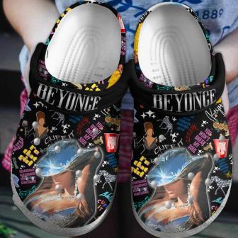 Beyonce Singer Music Crocs Clogs Crocband Shoes | Favorety UK