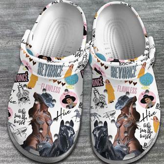 Beyonce Singer Music Crocs Crocband Clogs Shoes | Favorety