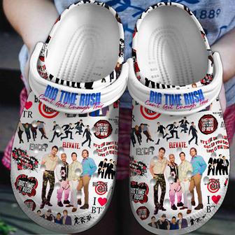 Big Time Rush Band Music Crocs Crocband Clogs Shoes | Favorety