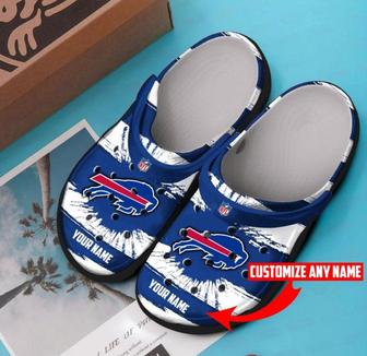 Bills Personalized Crocband Custom Name Clog Shoes - Monsterry CA