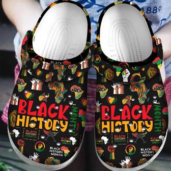 Black History Month African American Classic Clogs Shoes - Monsterry DE