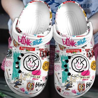 Blink 182 Music Crocs Crocband Clogs Shoes | Favorety CA