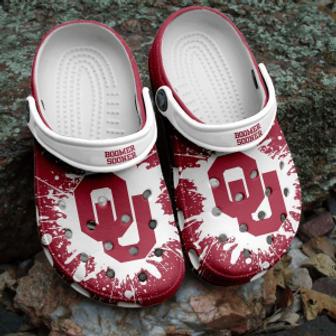 Boomer Sooner Ncaa Crocs Clogs Shoes Comfortable Crocband For Men Women | Favorety UK