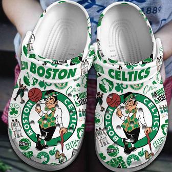 Boston Celtics Nba Sport Crocs Crocband Clogs Shoes | Favorety