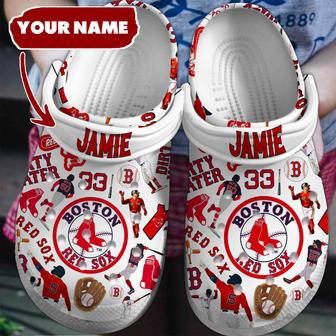 Boston Red Sox Mlb Sport Crocs Clogs Crocband Shoes | Favorety UK