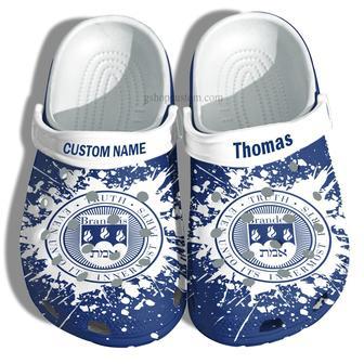 Brandeis University Graduation Gifts Croc Shoes Customize- Admission Gift Shoes | Favorety