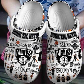 Brooklyn Nets
Nba Crocs Clogs Crocband Shoes - Monsterry