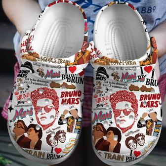 Bruno Mars Singer Music Crocs Crocband Clogs Shoes | Favorety AU