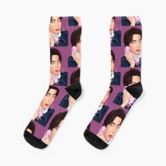 Bts Idol Pink Jin - Socks | Favorety UK