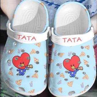 Bts Jungkook Pattern Clogs Crocband Crocs Comfortable Shoes For Men Women | Favorety AU