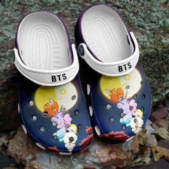 Bts Jungkook Pattern Clogs Crocs Comfortable Crocband Shoes For Men Women | Favorety CA