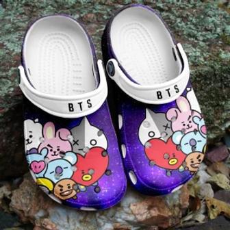 Bts Jungkook Pattern Clogs Crocs Comfortable Shoes Crocband For Men Women | Favorety DE