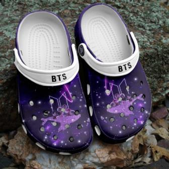 Bts Jungkook Pattern Crocband Clogs Shoes Comfortable Crocs For Men Women | Favorety