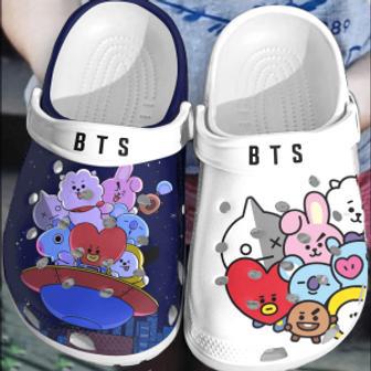 Bts Jungkook Pattern Crocband Comfortable Shoes Crocs Clogs For Men Women | Favorety