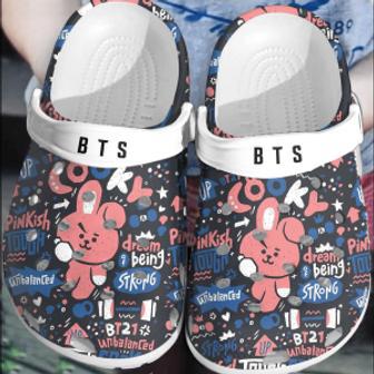 Bts Jungkook Pattern Crocband Crocs Comfortable Clogs Shoes For Men Women | Favorety UK