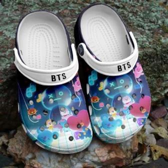 Bts Jungkook Pattern Crocs Clogs Shoes Comfortable Crocband For Men Women | Favorety UK