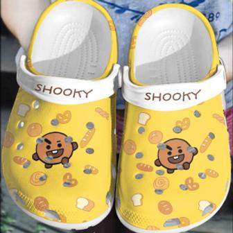 Bts Jungkook Pattern Crocs Shoes Clogs Crocband Comfortable For Men Women | Favorety CA