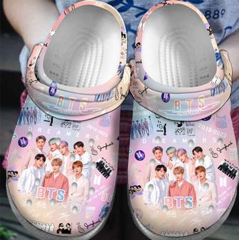 Bts Music Crocs Crocband Clogs Shoes For Men Women And Kids | Favorety