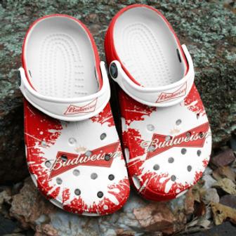 Budweiser Beer Adults Crocband Clogs Crocs Shoes Comfortable For Men Women | Favorety