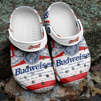 Budweiser Beer Crocs Crocband Shoes Clogs Comfortable For Men Women | Favorety