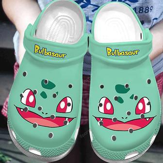 Bulbasaur Pokemon So Cute Green Clogs Shoes | Favorety UK