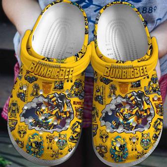 Bumblebee Transformers Movie Crocs Crocband Clogs Shoes | Favorety