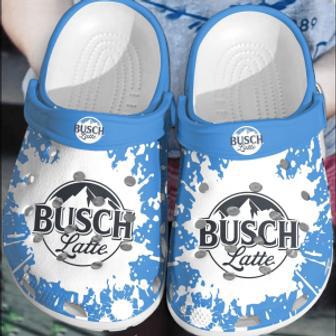 Busch Latte Beer Adults Crocs Shoes Crocband Comfortable Clogs For Men Women | Favorety