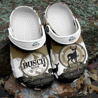 Busch Light Beer Clogs Shoes Comfortable Crocband Crocs For Men Women | Favorety DE