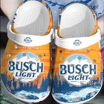 Busch Light Beer Crocband Clogs Crocs Comfortable Shoes For Men Women | Favorety AU