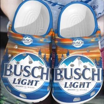 Busch Light Beer Crocband Shoes Crocs Clogs Comfortable For Men Women | Favorety