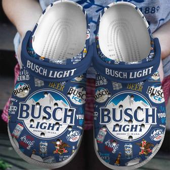 Busch Light Beer Crocs Crocband Clogs Shoes | Favorety